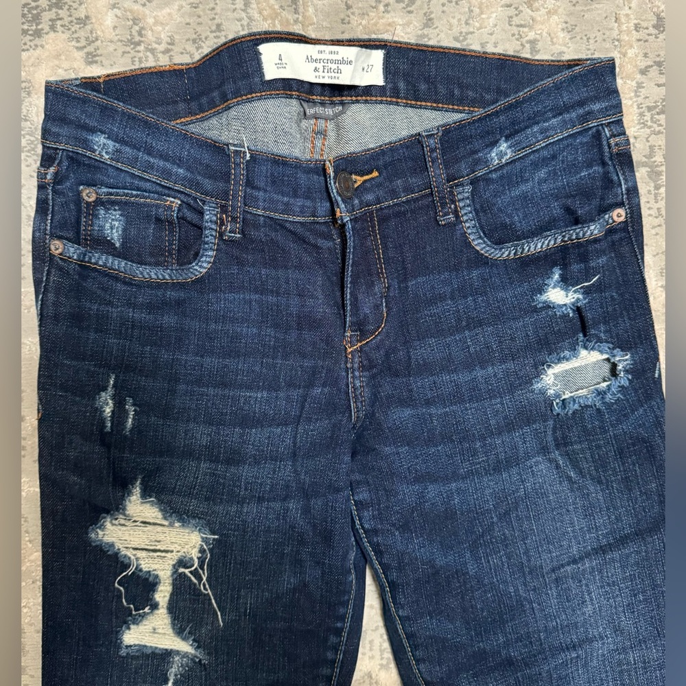 Abercrombie Distressed Jeans